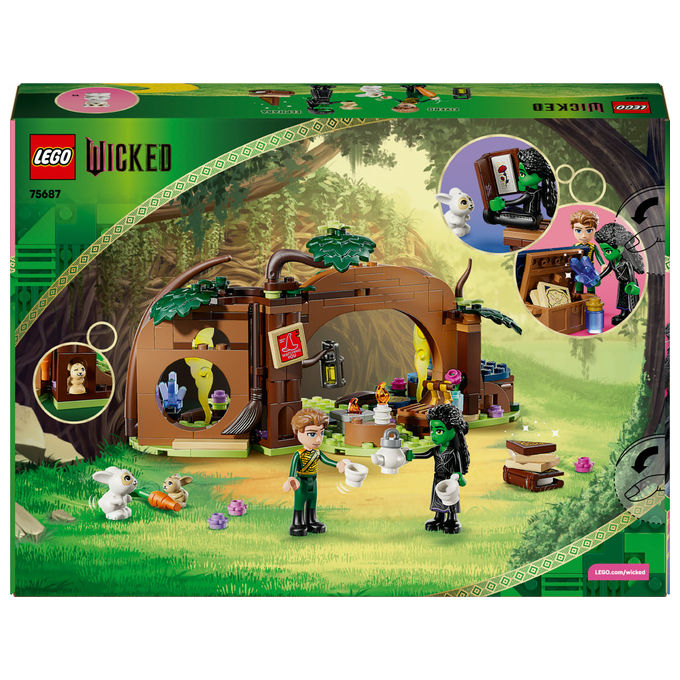 Lego Il Rifugio di Elphaba Playset 75687 Set da Costruzione Wicked 228 Pezzi