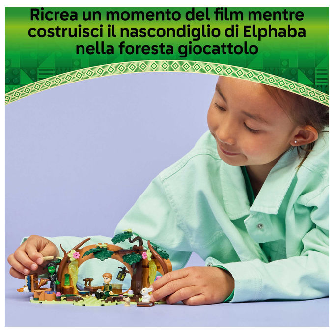 Lego Il Rifugio di Elphaba Playset 75687 Set da Costruzione Wicked 228 Pezzi