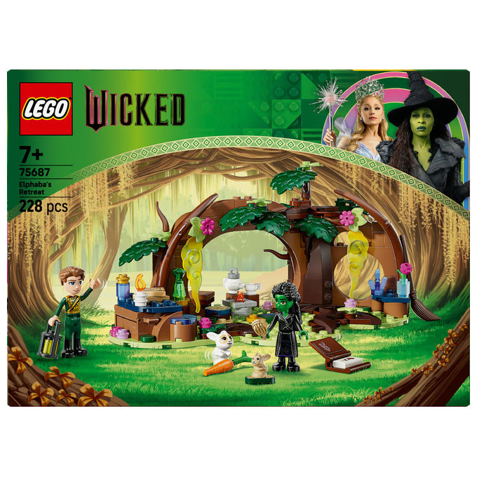 Lego Il Rifugio di Elphaba Playset 75687 Set da Costruzione Wicked 228 Pezzi