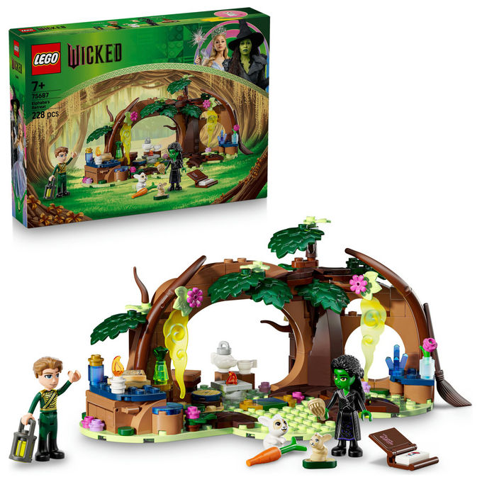 Lego Il Rifugio di Elphaba Playset 75687 Set da Costruzione Wicked 228 Pezzi