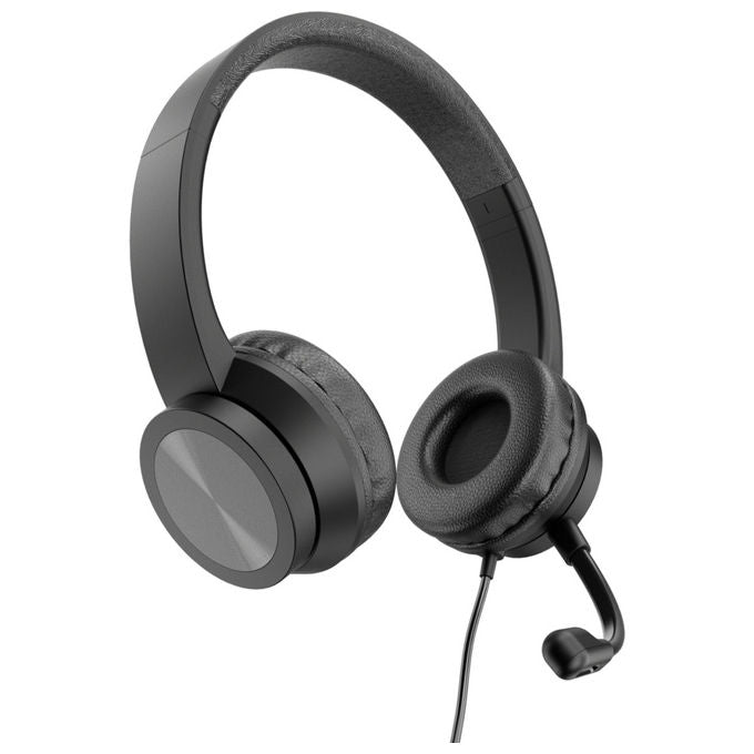 Conceptronic Cuffie USB-C Cablate Padiglione Nero