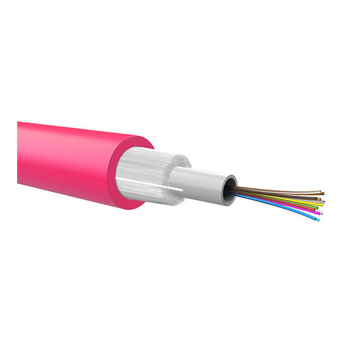Leviton Cavo Fibra Ottica Monomodale 12 Fibre Unitube LSF-OH Nero