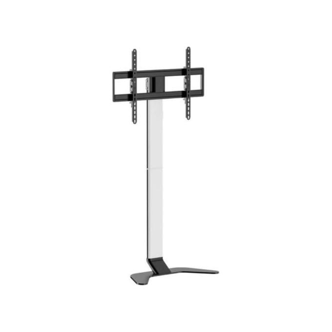 Equip Supporto TV da Pavimento 37-86'' Ultra Sottile Acciaio e Alluminio Argento-Nero