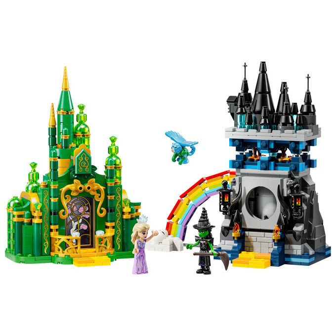 LEGO Citta' di Smeraldo e Castello Kiamo Ko Include Mini-doll Glinda e Elphaba 75689