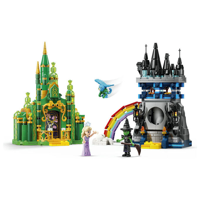 LEGO Citta' di Smeraldo e Castello Kiamo Ko Include Mini-doll Glinda e Elphaba 75689