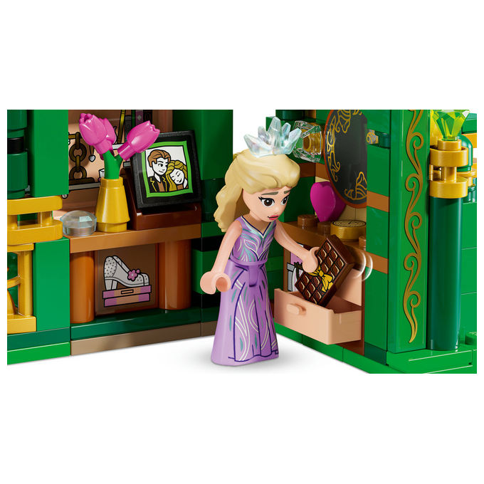 LEGO Citta' di Smeraldo e Castello Kiamo Ko Include Mini-doll Glinda e Elphaba 75689