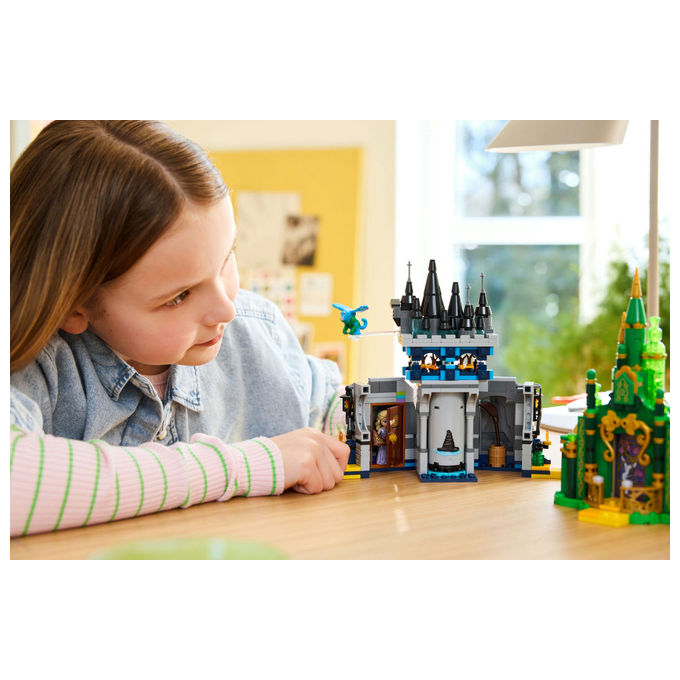 LEGO Citta' di Smeraldo e Castello Kiamo Ko Include Mini-doll Glinda e Elphaba 75689