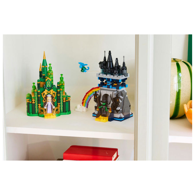 LEGO Citta' di Smeraldo e Castello Kiamo Ko Include Mini-doll Glinda e Elphaba 75689