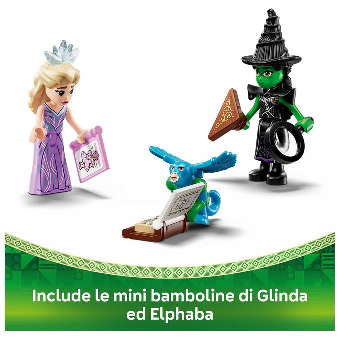LEGO Citta' di Smeraldo e Castello Kiamo Ko Include Mini-doll Glinda e Elphaba 75689