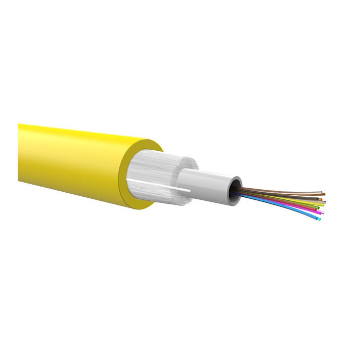 Leviton Cavo Fibra Ottica Monomodale 24 Fibre LSF-OH Nero