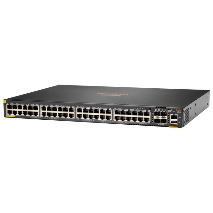 HPE Aruba Networking CX 6200F Switch 48G PoE 370W 4SFP+