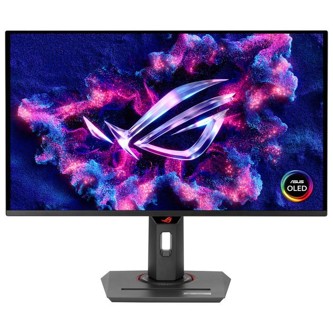 ASUS ROG Strix XG27ACDNG Monitor 265 Quad HD QD-OLED (2560x1440) HDMI DisplayPort USB-C 003 ms (GTG) 360 Hz G-SYNC 99% DCI-P3 Nero