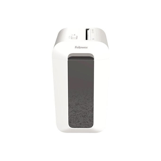 Fellowes LX65, Distruggidocumenti, Taglio a Particelle, 22 Litri, Bianco