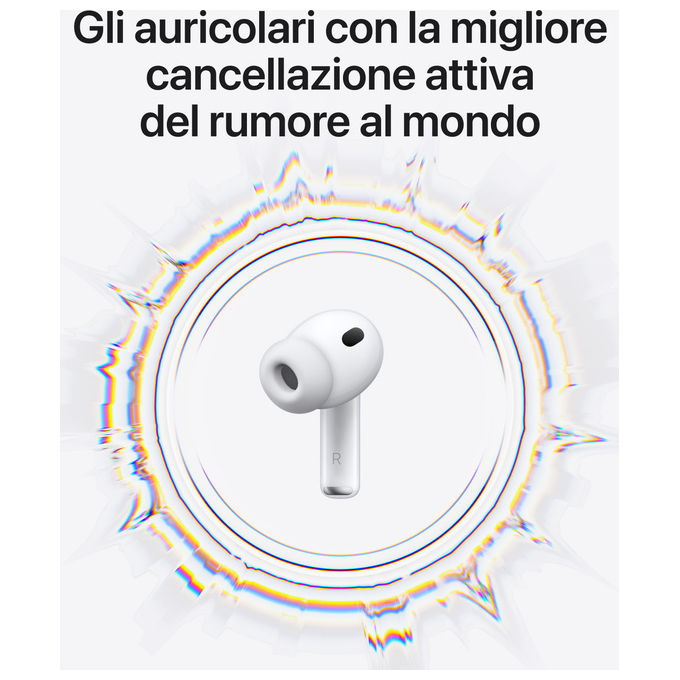 Apple AirPods Pro 3a Generazione True Wireless Bluetooth Bianco