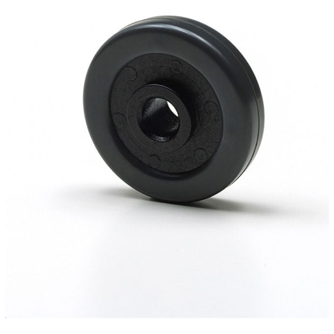 Foppapedretti Kit Ruote di Ricambio per Asse da Stiro Nero Gomma Compatibile con loStiro Sistira Compatto Kosmos Stir8 Agile
