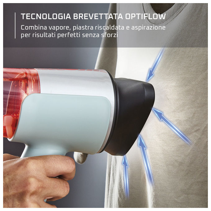 Rowenta AeroSteam Stiratore Verticale 1400W Vapore Portatile Multicolore