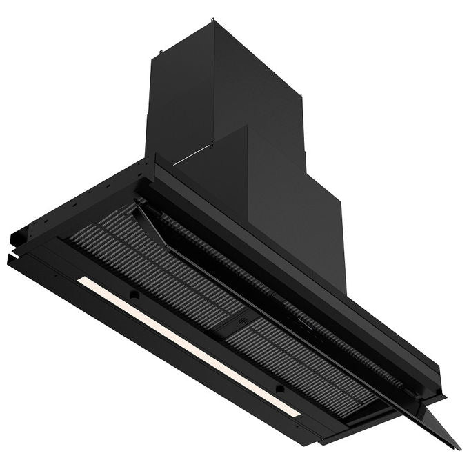 Silverline Cappa Integrata Aspirante 90 cm 648 m³-h Nero