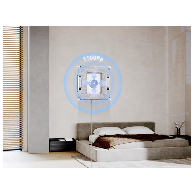 Ecovacs Winbot W2 Pro Omni Robot Lavavetri con Stazione Multifunzione