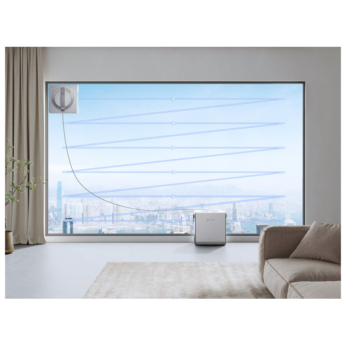 Ecovacs Winbot W2 Pro Omni Robot Lavavetri con Stazione Multifunzione