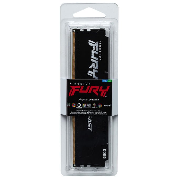 Kingston Technology FURY Beast 16GB 6000MT - s DDR5 CL36 Memoria RAM DIMM Black EXPO - Yeppon