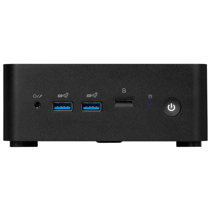 MSI Mini Pc Cubi NUC AI 1UMG-005EU Intel Core Ultra 7 155H 16 GB DDR5 1 TB SSD Nero