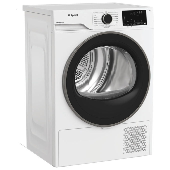 Hotpoint, Asciugatrice a Pompa di Calore, 8 kg, Classe D, Bianco