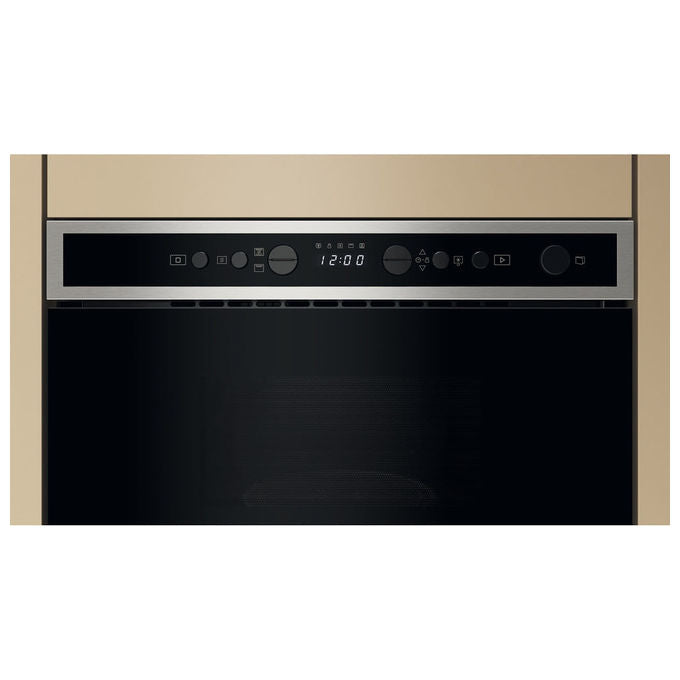 Whirlpool Microonde con Grill Inox Display Digitale Funzione Crisp 22 Litri