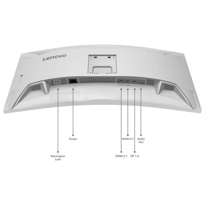 Lenovo 68F0GAC3IT Monitor 34'' Curvo WQHD 3440x1440 120Hz 1 ms 21:9 350 cd-m² 3000:1 colore Nero
