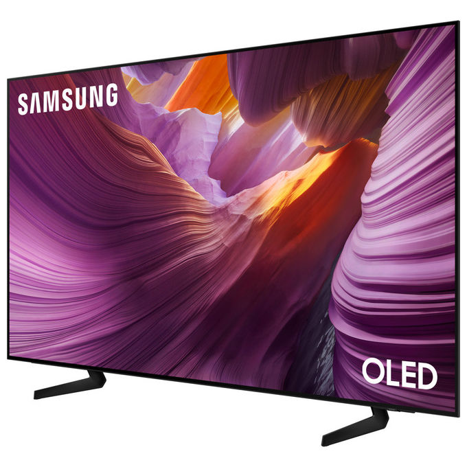 Samsung, Smart TV OLED 77 pollici, 4K, QE77S85FAEXZT, Nero Grafite, Tizen