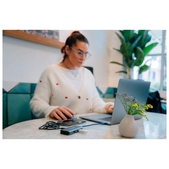 Verbatim Hub USB-C 3.2 Gen 1 Multiport Grigio