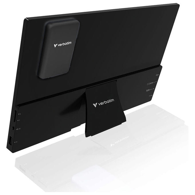 Verbatim Monitor Portatile 13.3 Pollici Touchscreen Nero Risoluzione 1920x1200