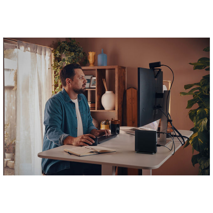 HP C61QPAT EliteDesk 8 Mini G1a Mini PC AMD Ryzen AI 7 350 32 GB DDR5 1 TB SSD NVMe Wi-Fi 7 Windows 11 Pro colore Nero