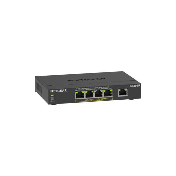 Netgear Switch 5 Porte Gigabit Ethernet Non Gestito con PoE