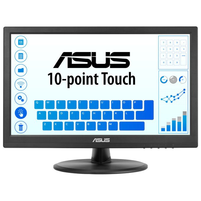 Asus Touch VT169HE Monitor PC 15.6'' Full HD LED Touchscreen Nero