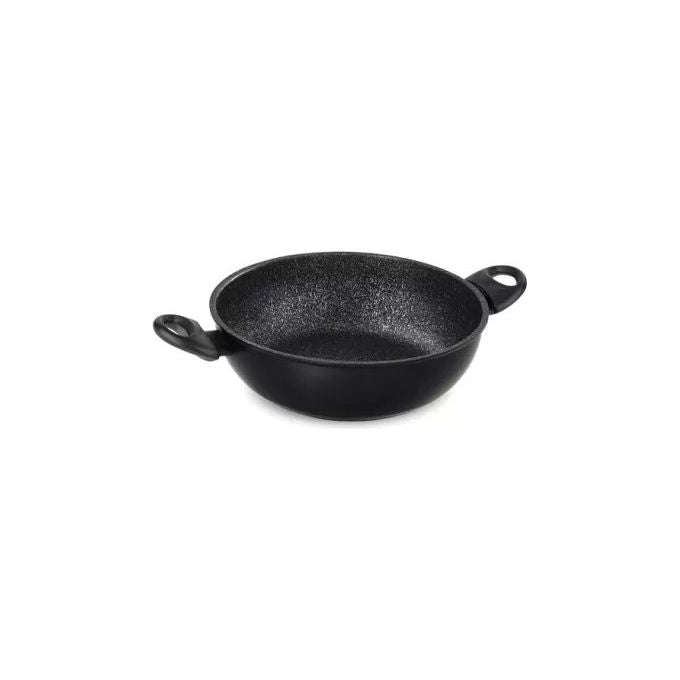 Barazzoni Tegame Granitica Extra Induction con 2 Manici 28 cm Alluminio Antiaderente