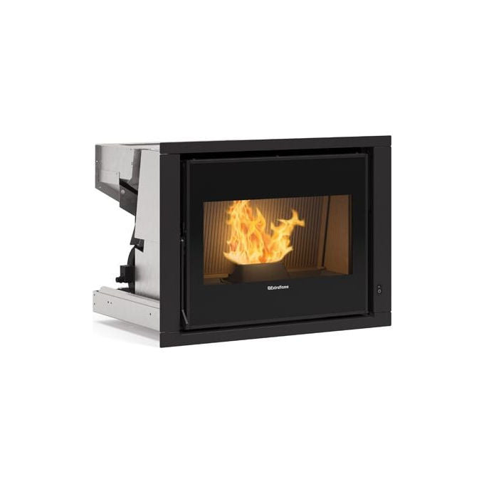 Extraflame Inserto a Pellet Nero Ventilato Comfort P70 5.0 Potenza 10.0 kW 5 Stelle