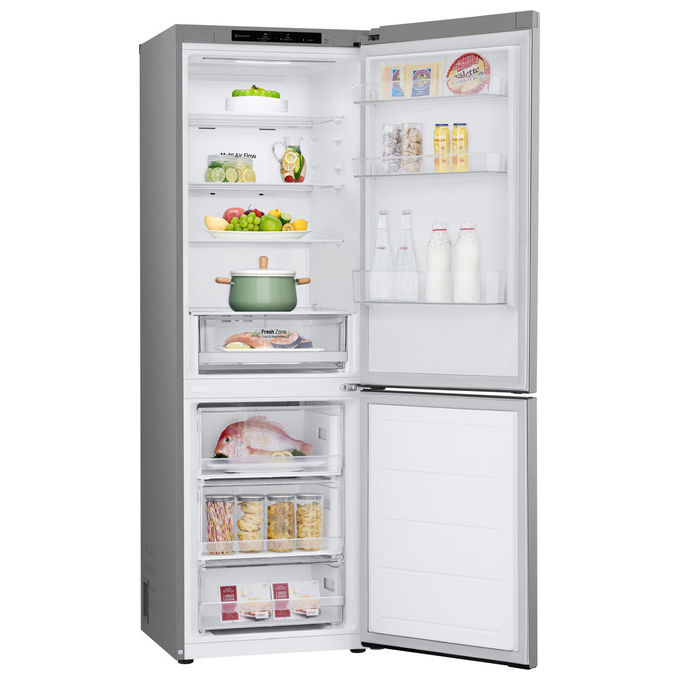 LG GBV21L0EPY Frigorifero combinato Prime Silver 186cm Classe E No Frost Door Cooling