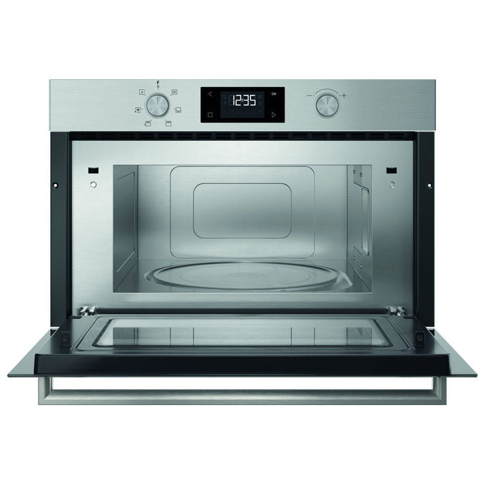 Hotpoint Microonde con Grill 31 L 1000 W Acciaio Inox HAD K52CU