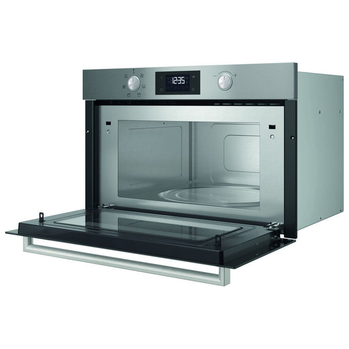 Hotpoint Microonde con Grill 31 L 1000 W Acciaio Inox HAD K52CU