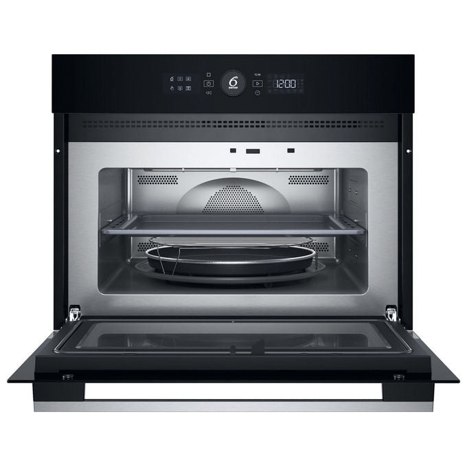 Whirlpool Microonde Combinato da Incasso 40 Litri Nero Acciaio Inox WMW5WHMX