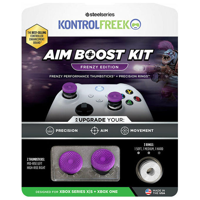KontrolFreek Impugnature Joystick Analogico Viola-Nero Per Xbox One-Series X
