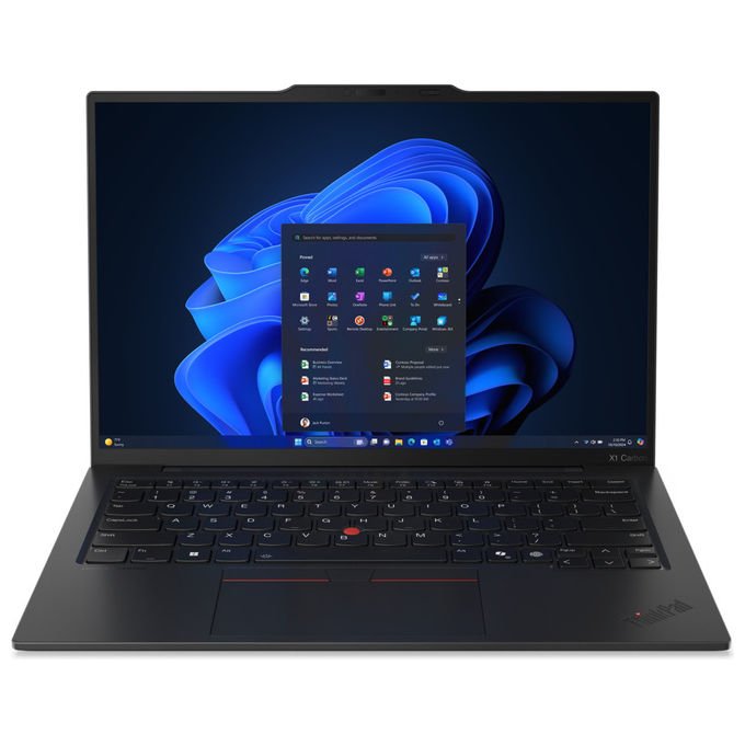 Lenovo ThinkPad X1 Carbon Gen 13 Intel Core Ultra 7 258V 32 GB RAM 1 TB SSD 14'' 2.8K Windows 11 Pro Nero