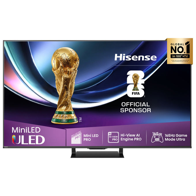 Hisense TV 75 pollici 4K Ultra HD Mini LED Pro Smart TV Nero