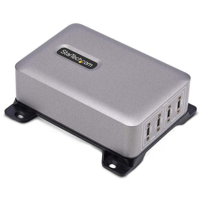 StarTech.com Caricatore USB-C 4 Porte 240W Porta Singola 140W EPR PD 3.1 Grigio
