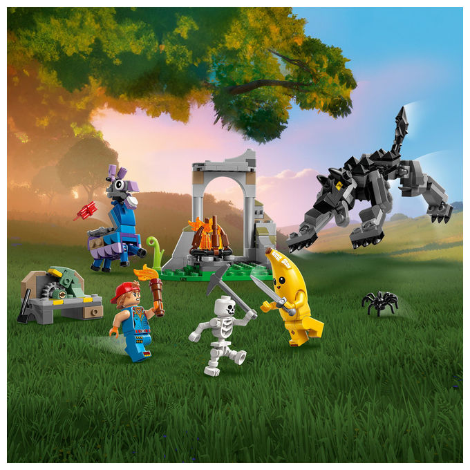 LEGO Fortnite Campo di Bananita e Starter Set Costruzioni 250 Pezzi 7+ Anni