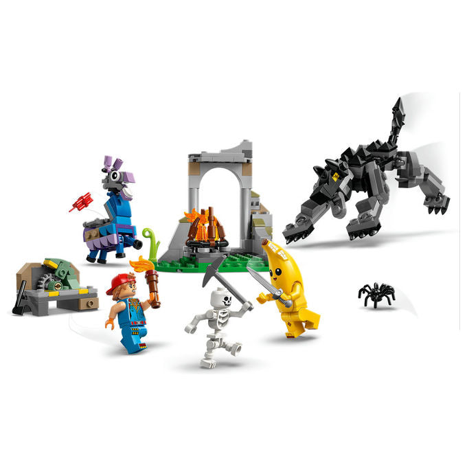 LEGO Fortnite Campo di Bananita e Starter Set Costruzioni 250 Pezzi 7+ Anni