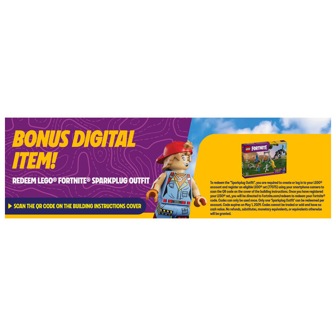 LEGO Fortnite Campo di Bananita e Starter Set Costruzioni 250 Pezzi 7+ Anni