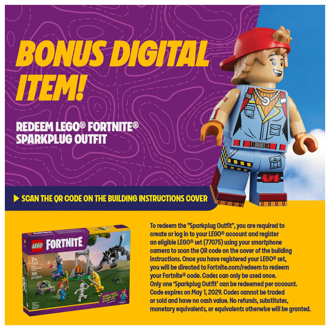LEGO Fortnite Campo di Bananita e Starter Set Costruzioni 250 Pezzi 7+ Anni