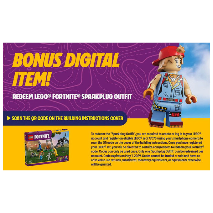 LEGO Fortnite Campo di Bananita e Starter Set Costruzioni 250 Pezzi 7+ Anni