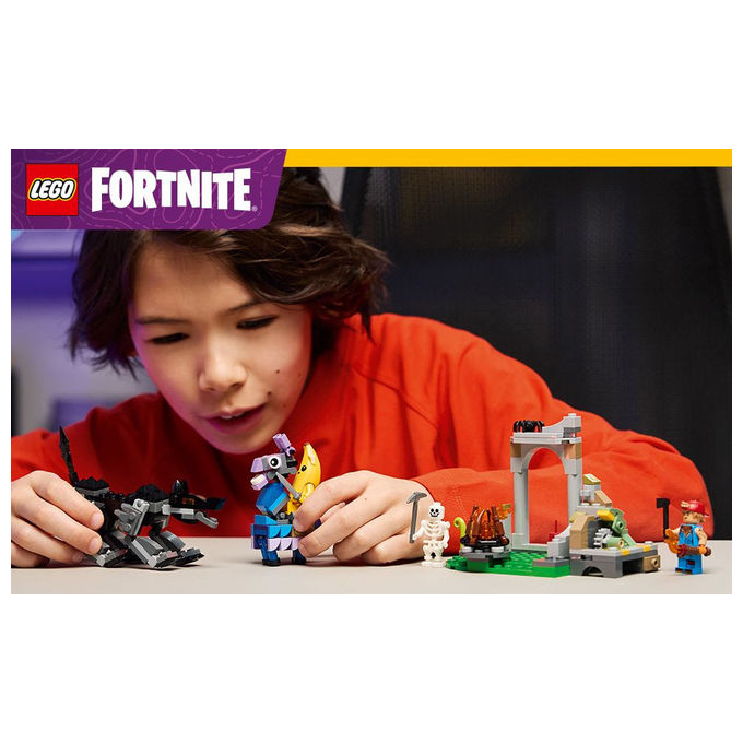 LEGO Fortnite Campo di Bananita e Starter Set Costruzioni 250 Pezzi 7+ Anni